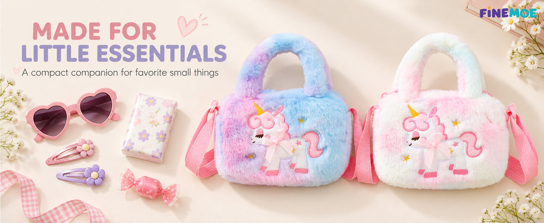 Unicorn Sling Bags for Girls – Set of 2