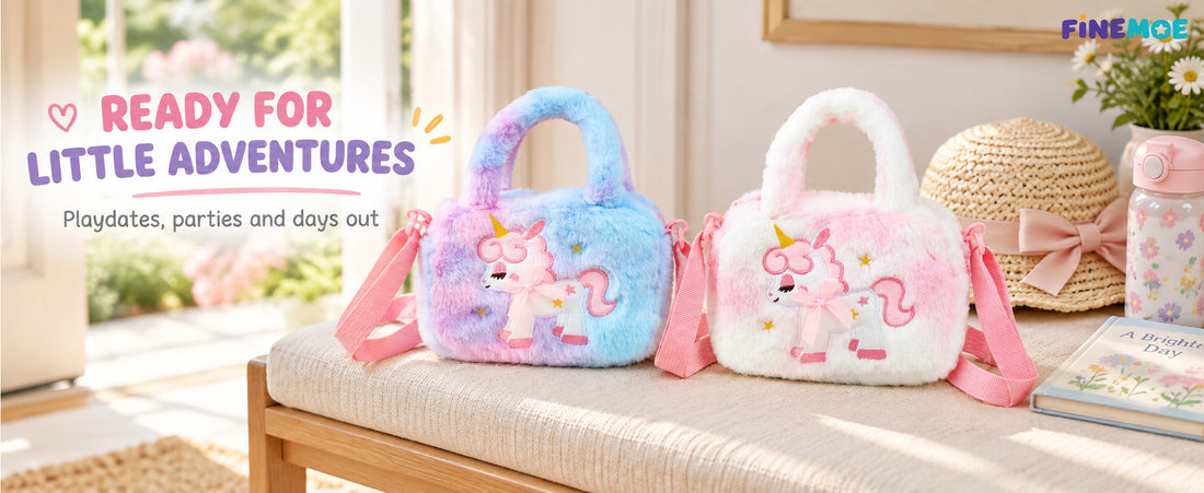 Unicorn Sling Bags for Girls – Set of 2