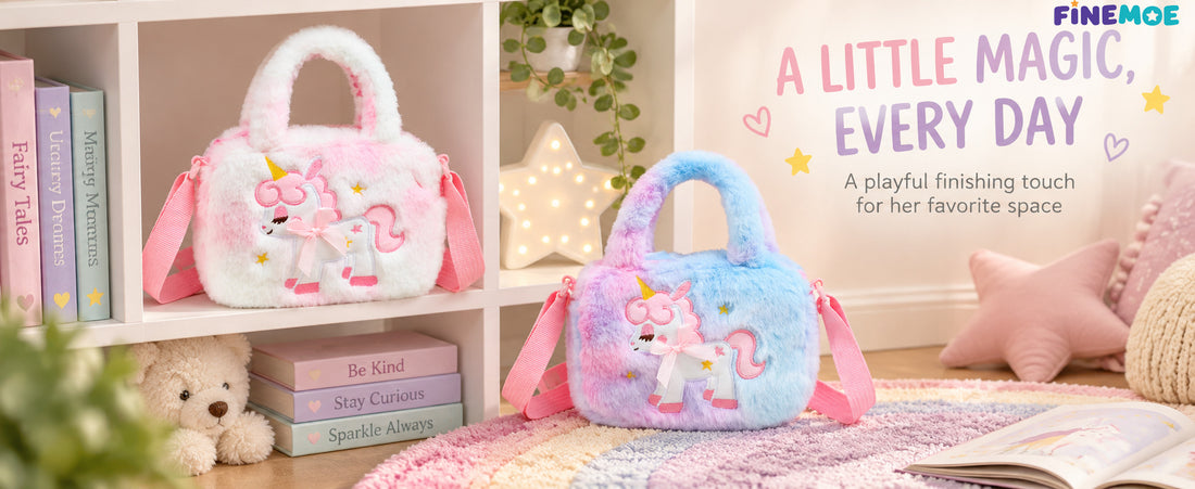 Unicorn Sling Bags for Girls – Set of 2