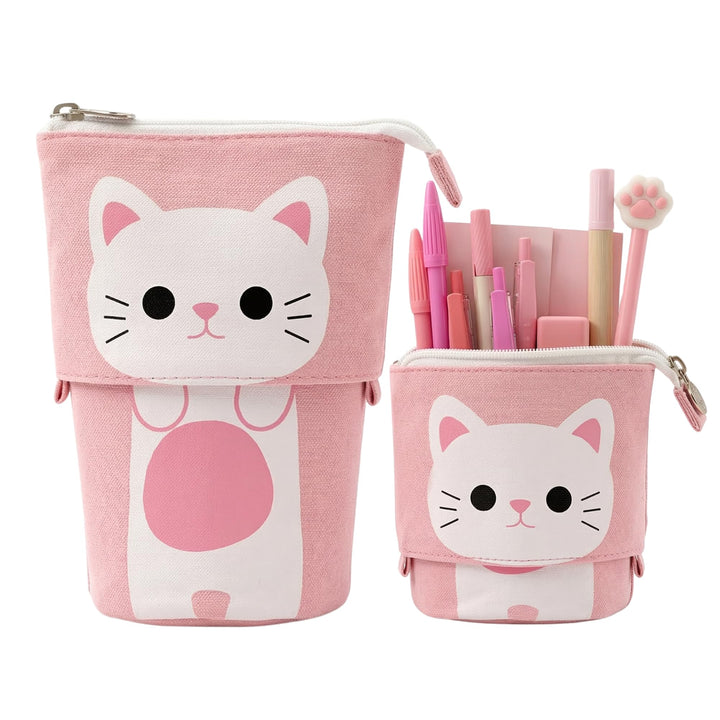 Cute Boba Pencil Case - in Multiple Colours - Finemoe