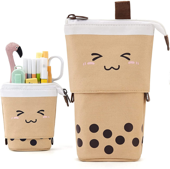 Cute Boba Pencil Case - in Multiple Colours - Finemoe