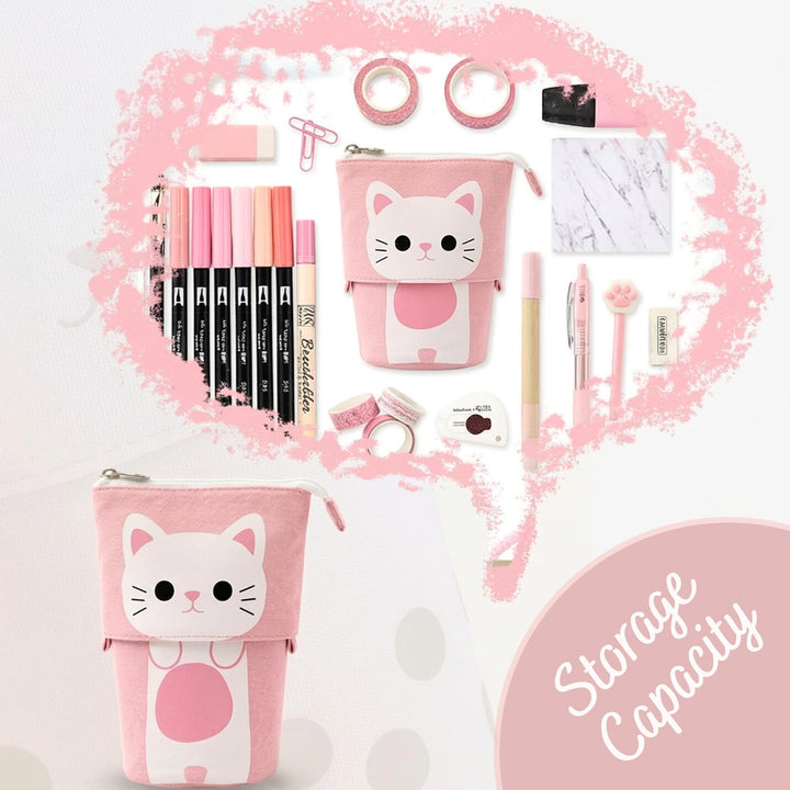 Cute Boba Pencil Case - in Multiple Colours - Finemoe