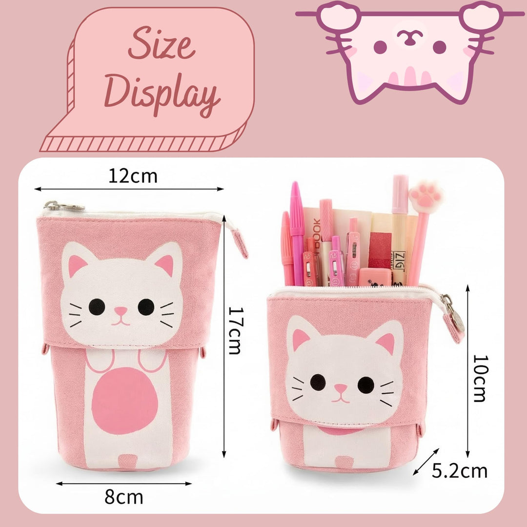 Cute Boba Pencil Case - in Multiple Colours - Finemoe