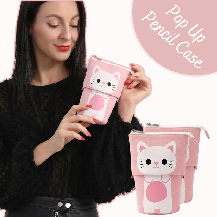 Cute Boba Pencil Case - in Multiple Colours - Finemoe