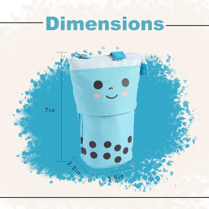 Cute Boba Pencil Case - in Multiple Colours - Finemoe