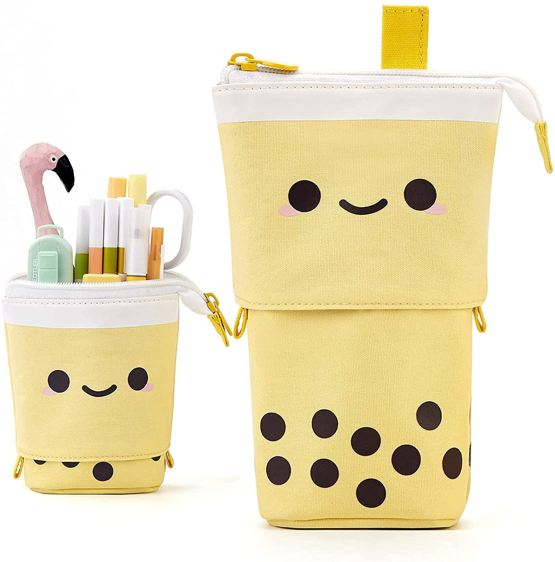 Cute Boba Pencil Case - in Multiple Colours - Finemoe