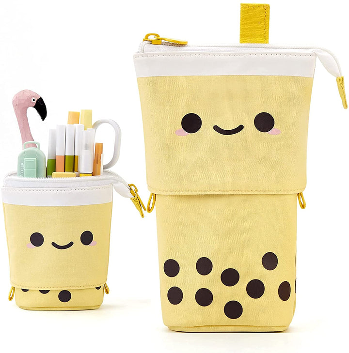 Cute Boba Pencil Case - in Multiple Colours - Finemoe