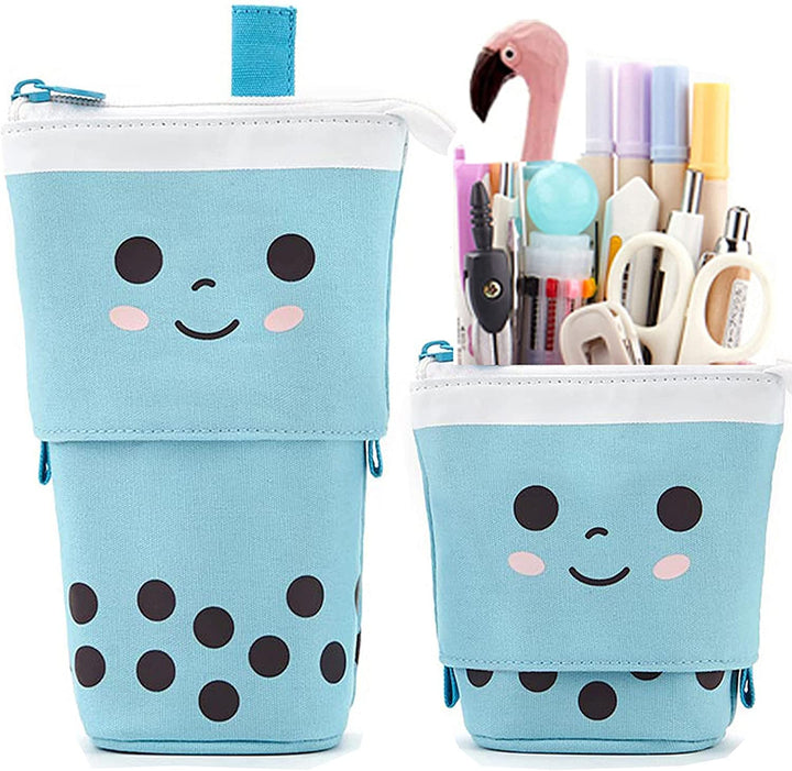 Cute Boba Pencil Case - in Multiple Colours - Finemoe
