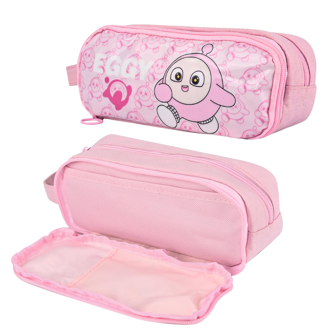 Cute Eggy Pencil Pouch – Aesthetic Multipurpose Organizer - Finemoe