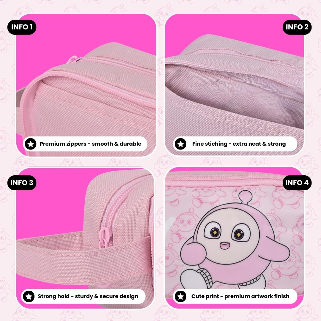 Cute Eggy Pencil Pouch – Aesthetic Multipurpose Organizer - Finemoe
