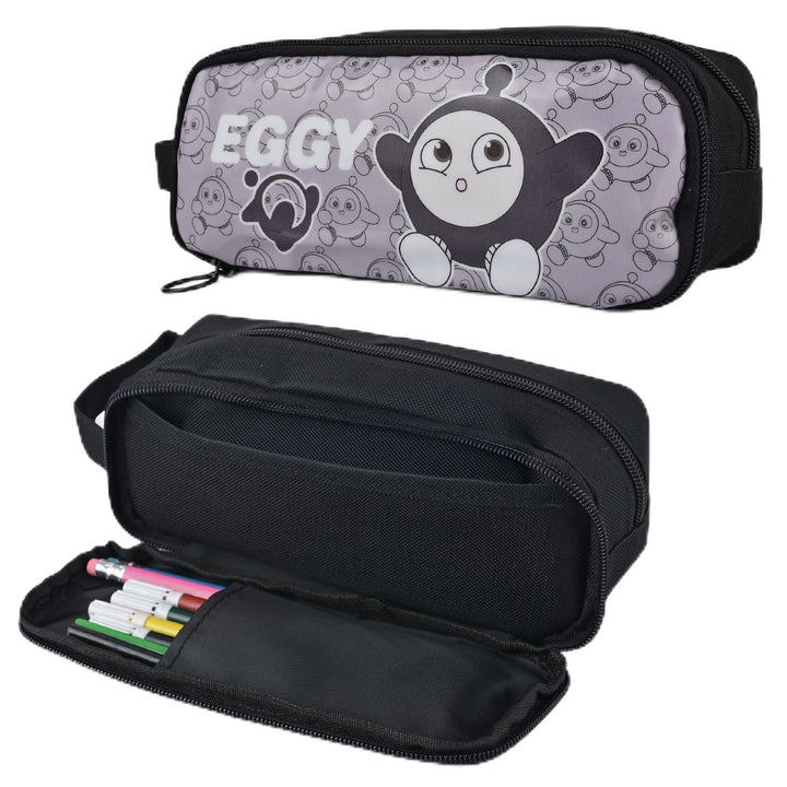 Cute Eggy Pencil Pouch – Aesthetic Multipurpose Organizer - Finemoe
