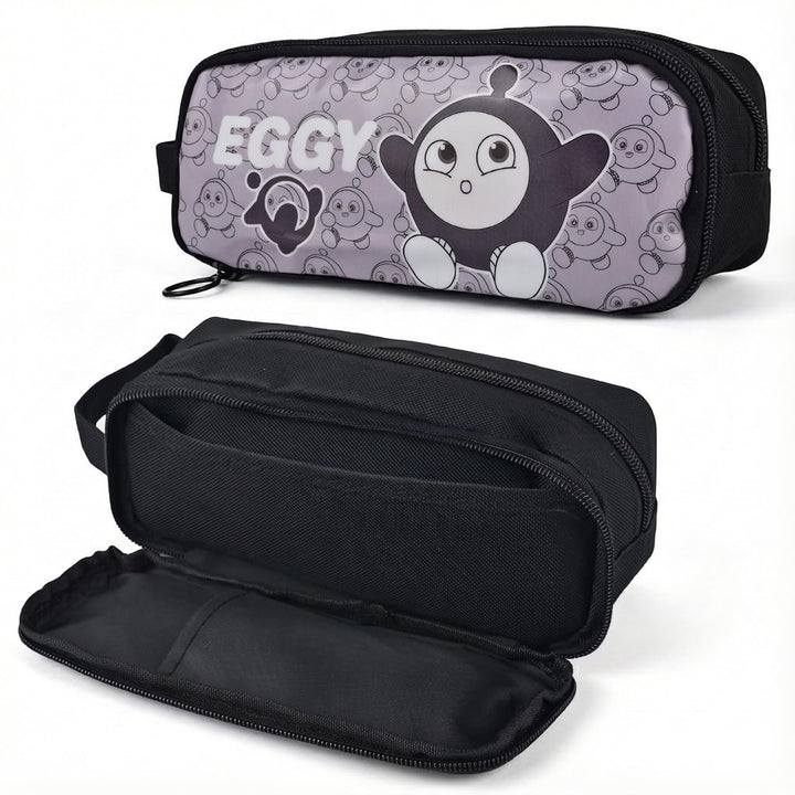 Cute Eggy Pencil Pouch – Aesthetic Multipurpose Organizer - Finemoe