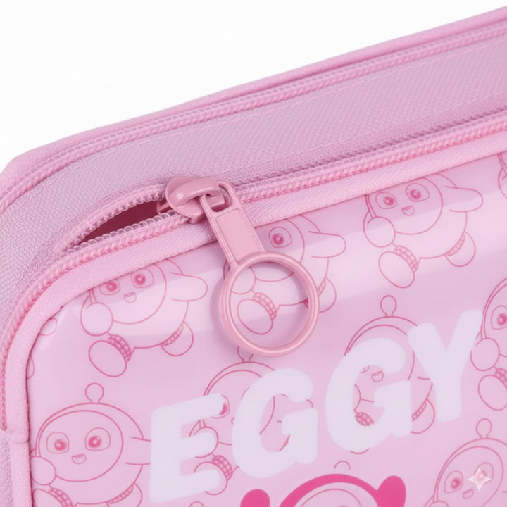 Cute Eggy Pencil Pouch – Aesthetic Multipurpose Organizer - Finemoe