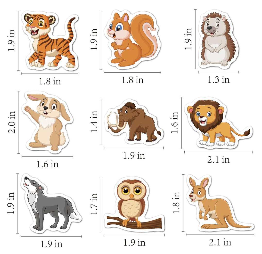 Cute Vinyl Stickers Pack – Waterproof &amp; Self - Adhesive - Finemoe