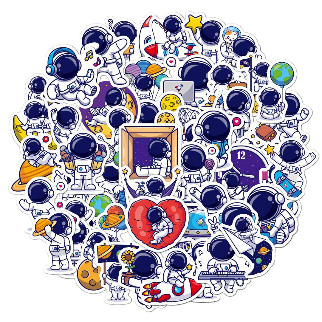 Cute Vinyl Stickers Pack – Waterproof &amp; Self - Adhesive - Finemoe