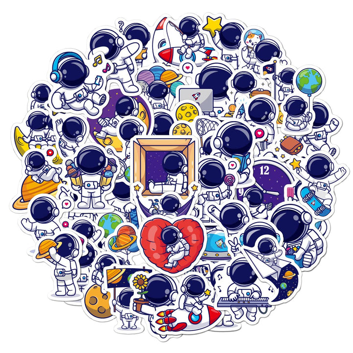 Cute Vinyl Stickers Pack – Waterproof &amp; Self - Adhesive - Finemoe