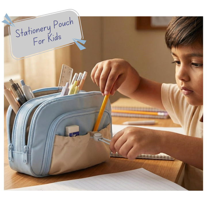 Drawstring Pencil Case – Multi - Color Options - Finemoe