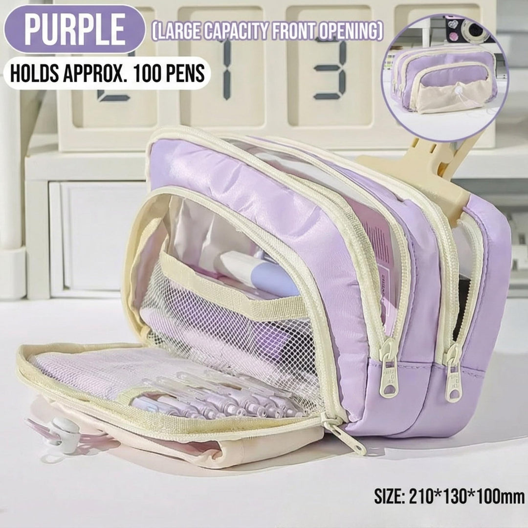 Drawstring Pencil Case – Multi - Color Options - Finemoe