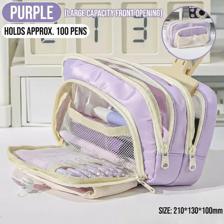 Drawstring Pencil Case – Multi - Color Options - Finemoe