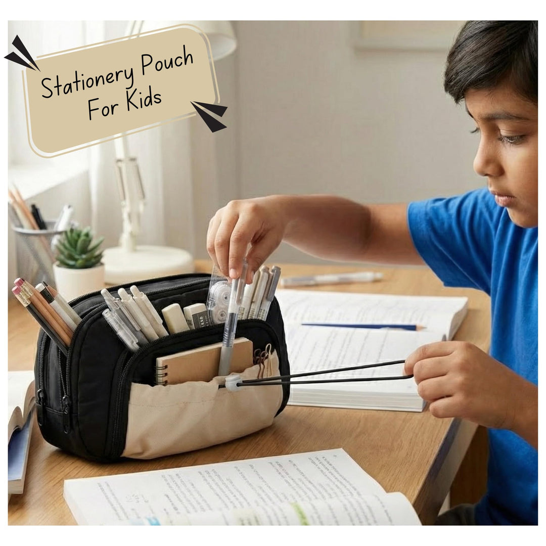 Drawstring Pencil Case – Multi - Color Options - Finemoe