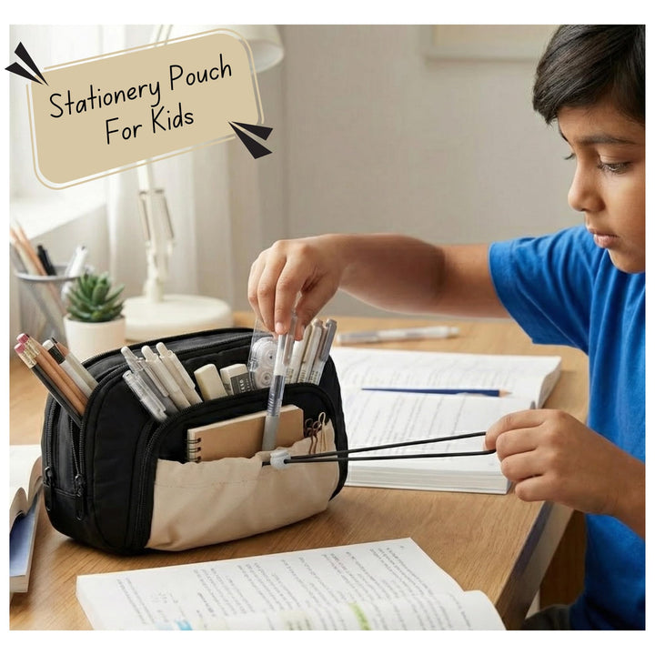 Drawstring Pencil Case – Multi - Color Options - Finemoe
