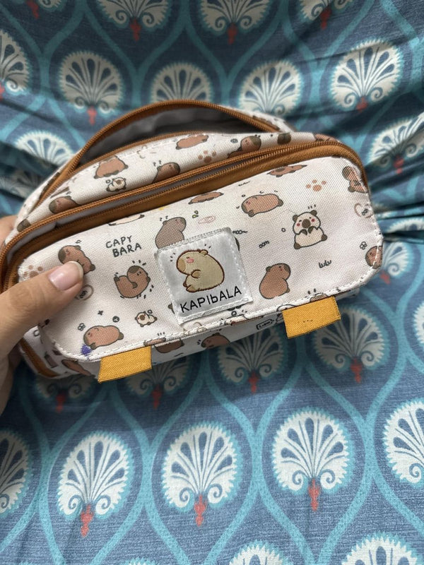 Customer photo of the Capybara Pencil Pouch