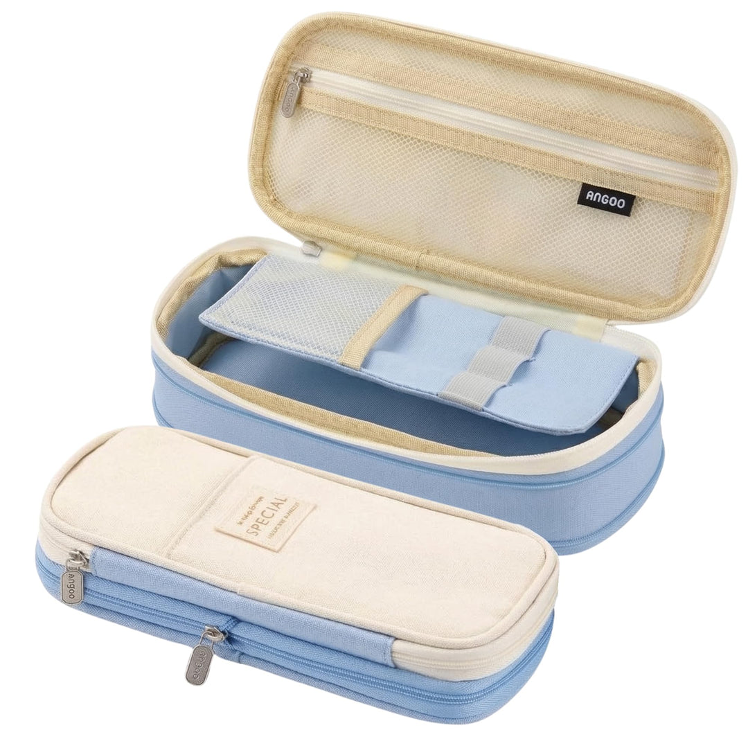 Large Pencil Case – in Multiple Colors - Finemoe