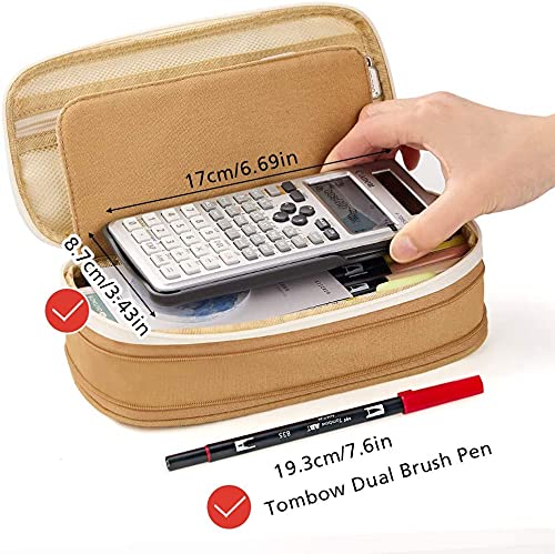 Large Pencil Case – in Multiple Colors - Finemoe