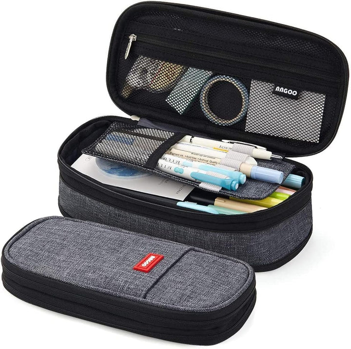 Large Pencil Case – in Multiple Colors - Finemoe