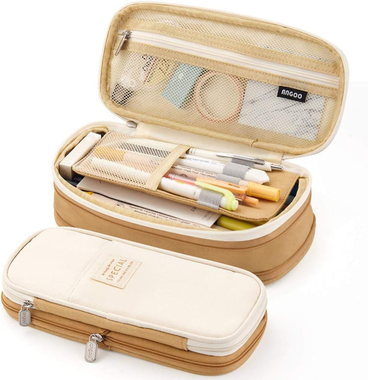 Large Pencil Case – in Multiple Colors - Finemoe